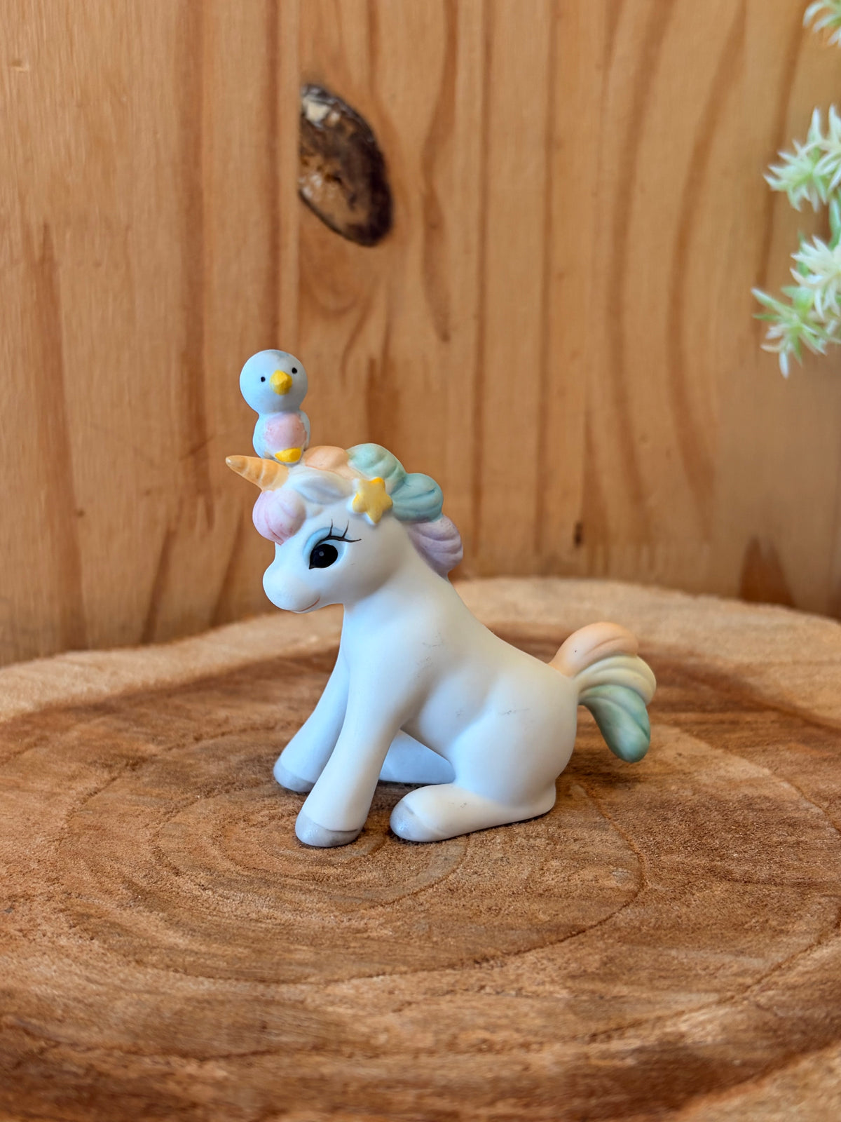 Vtg Enesco Rainbow Unicorn (Local Pick Up Only)
