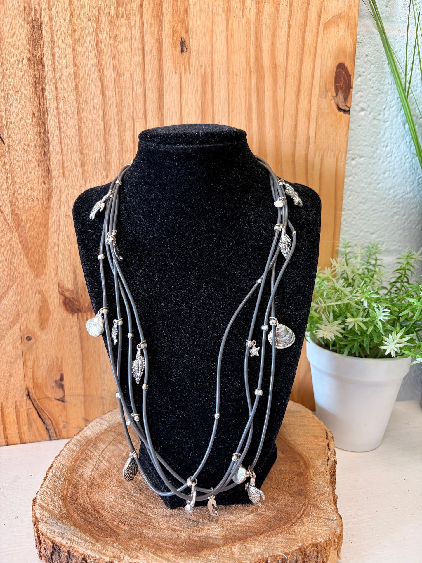 Cookie Lee Layered Sea Life Necklace