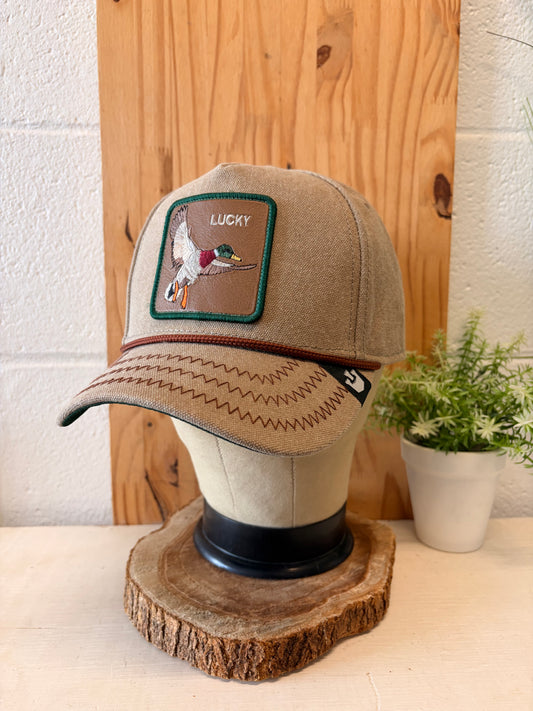 Goorin Bros Limited Edition Lucky Duck Canvas Hat