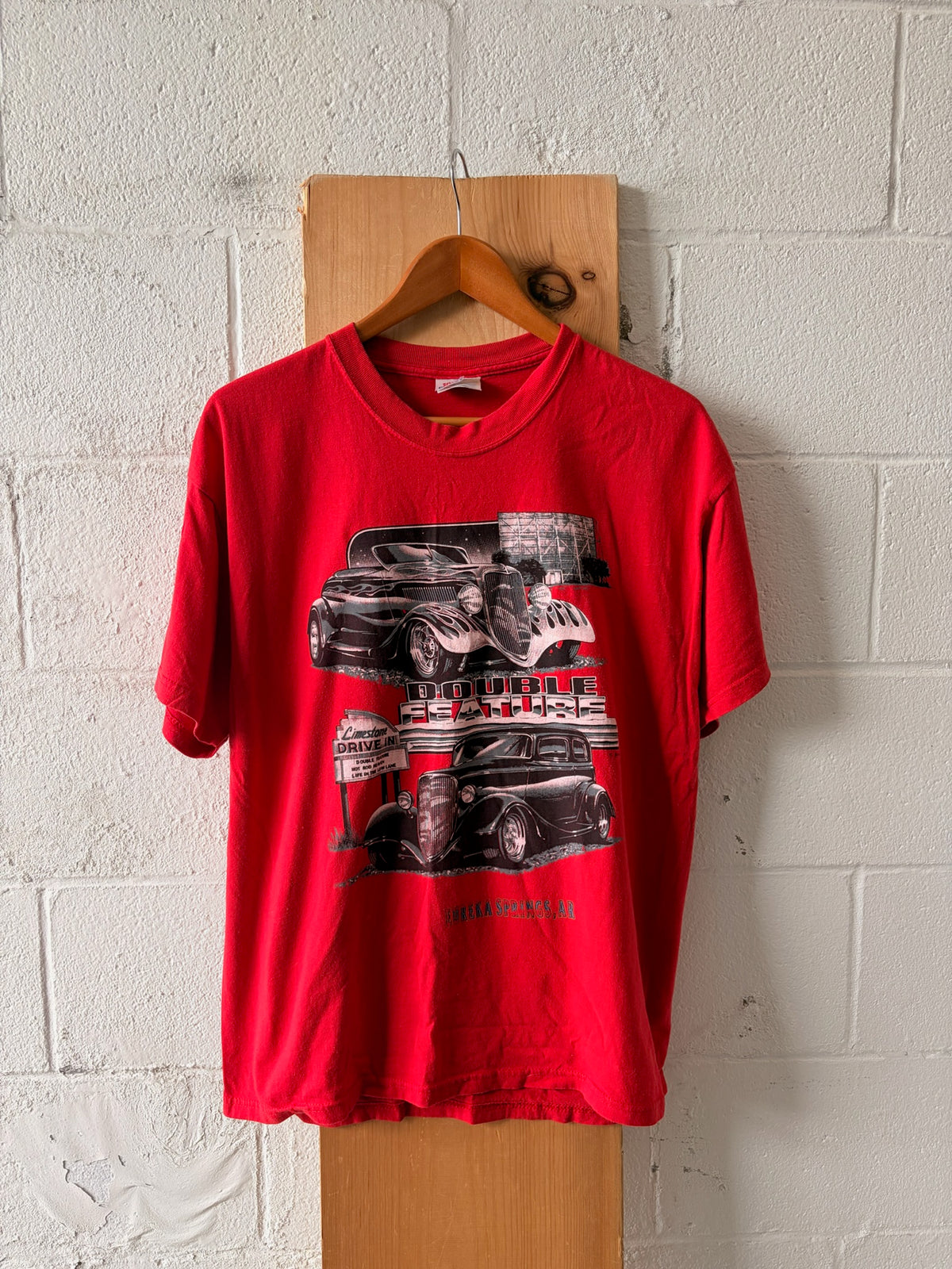 Vtg Graphic Car Tee : L