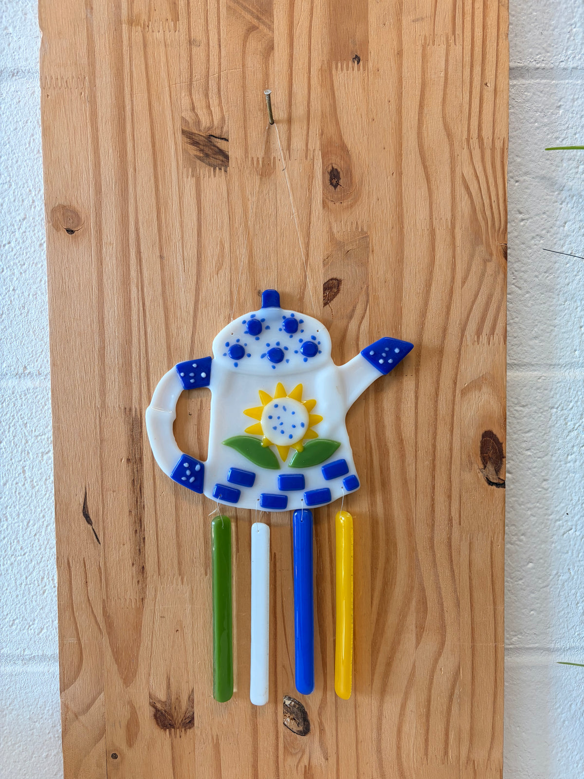 Glass Teapot Wind Chime (Local Pick Up Only)
