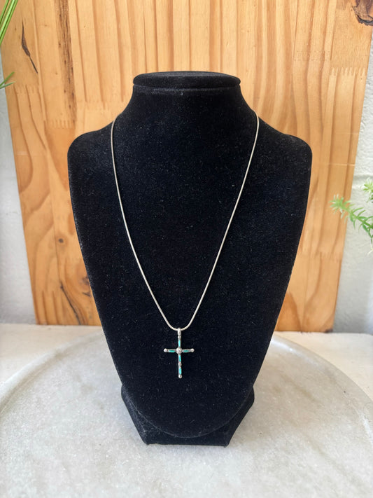 Sterling Silver Cross Necklace