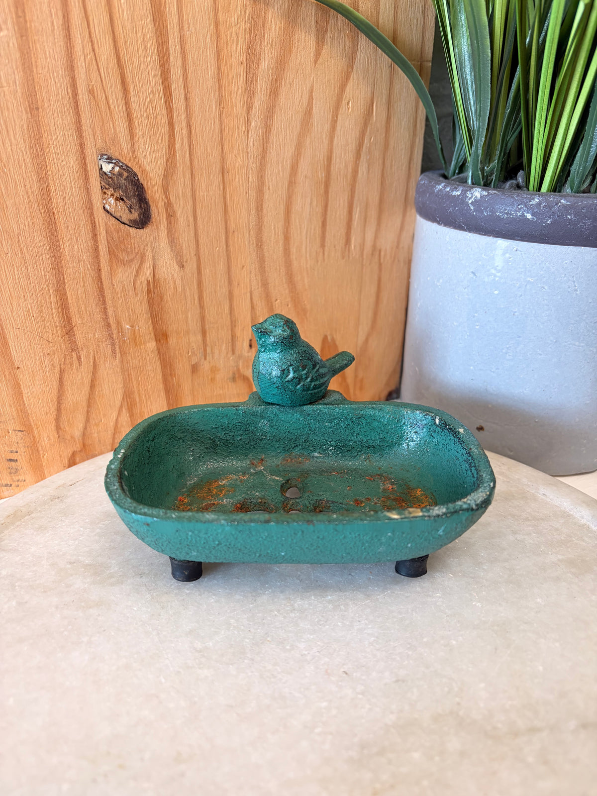 Cast Iron Bird Bath Soap Holder (Local Pick Up Only)