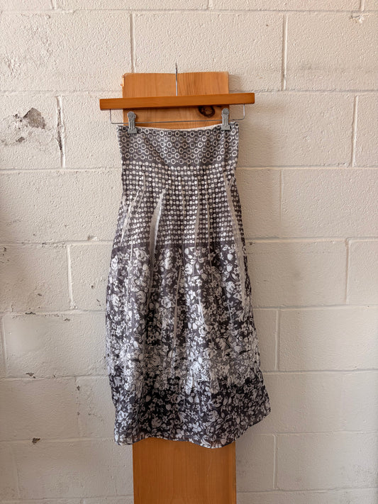 Floral Convertible Tube Dress / Skirt : OS