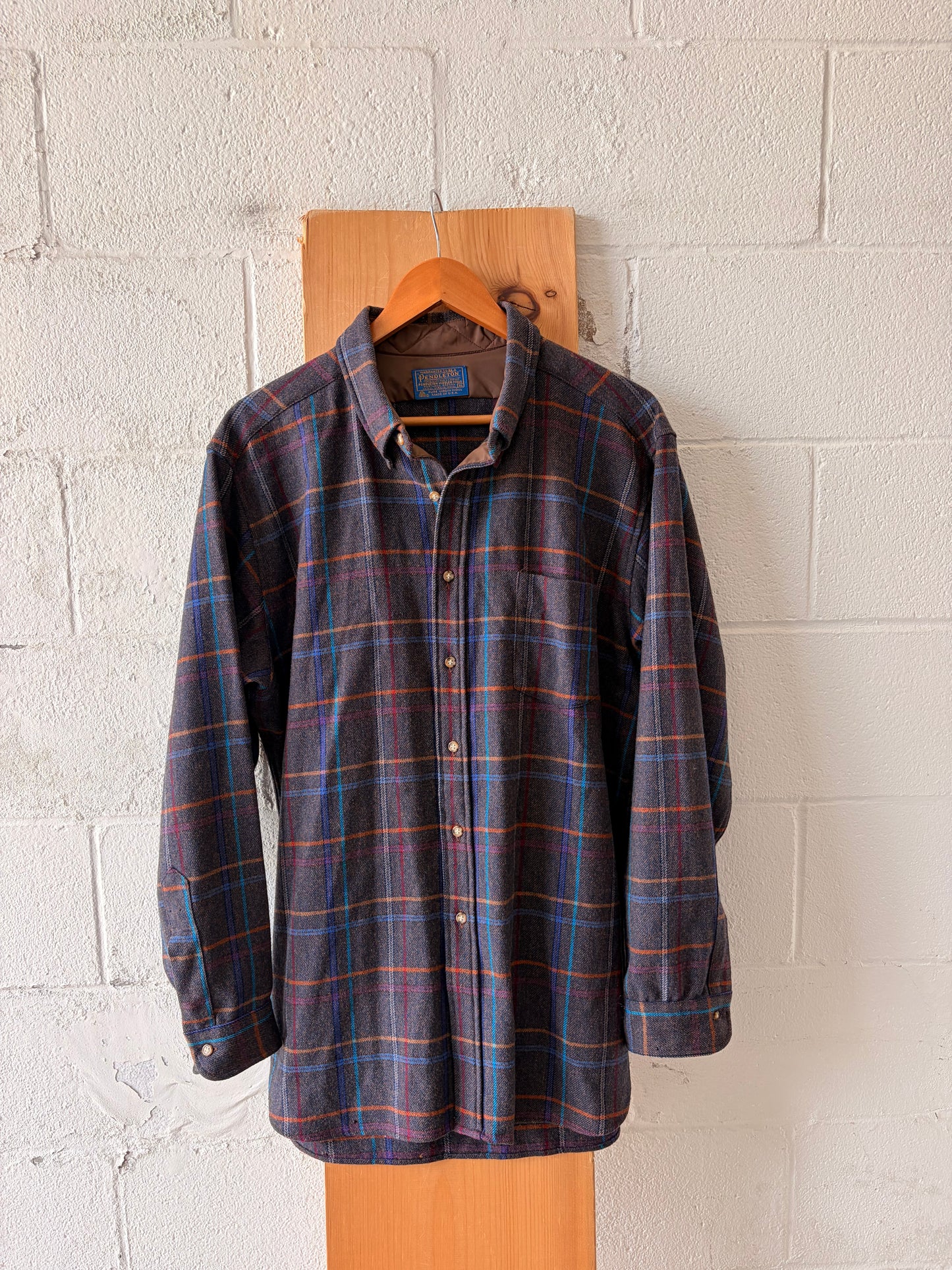 Vtg Pendleton Flannel : XL