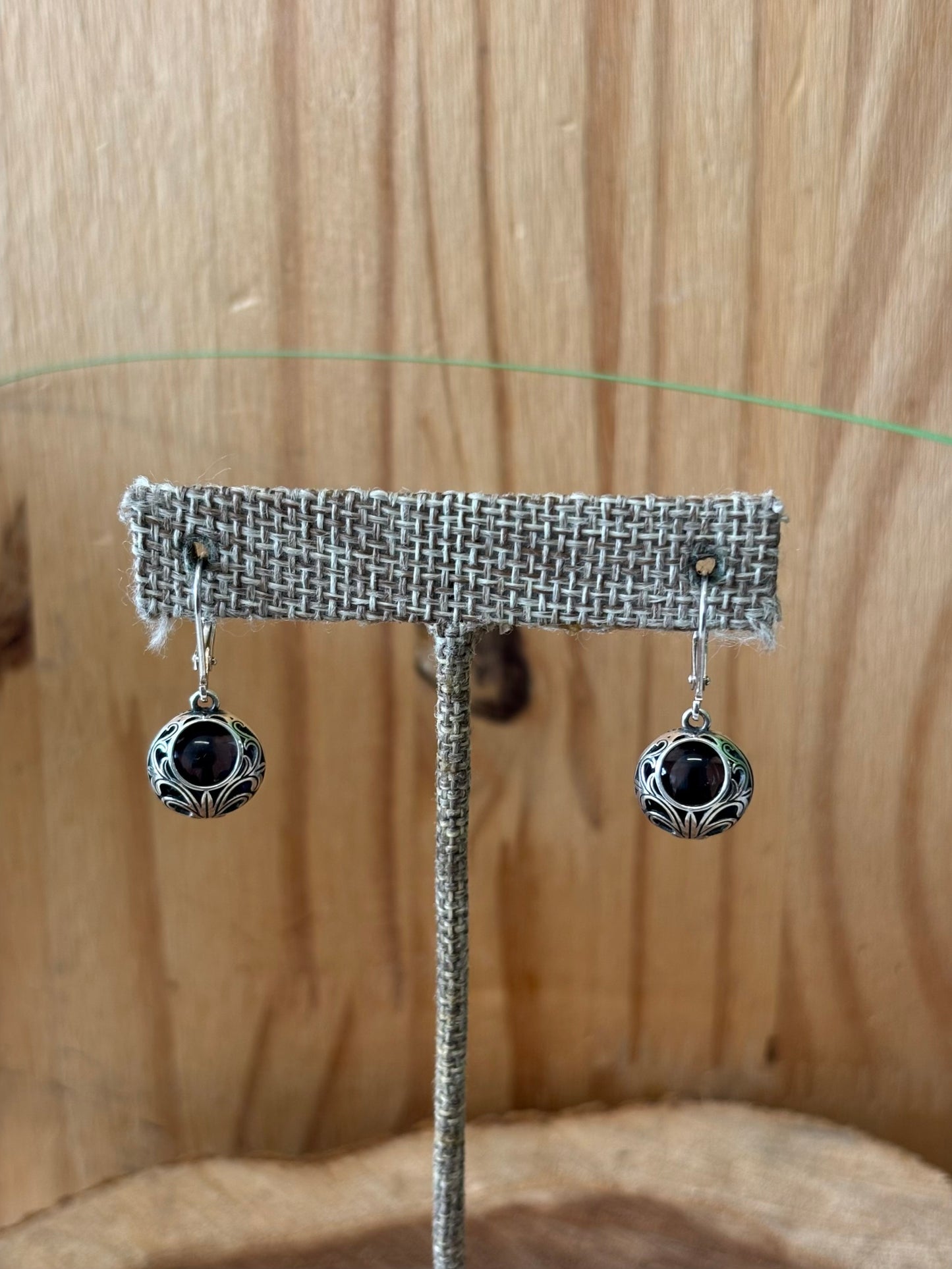 925 Silver Circle Earrings