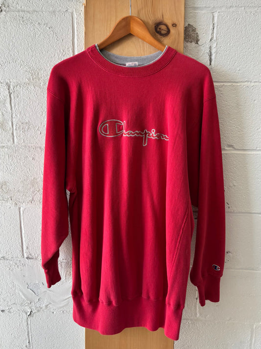 Vtg Reverse Weave Champion Crew : 2XL