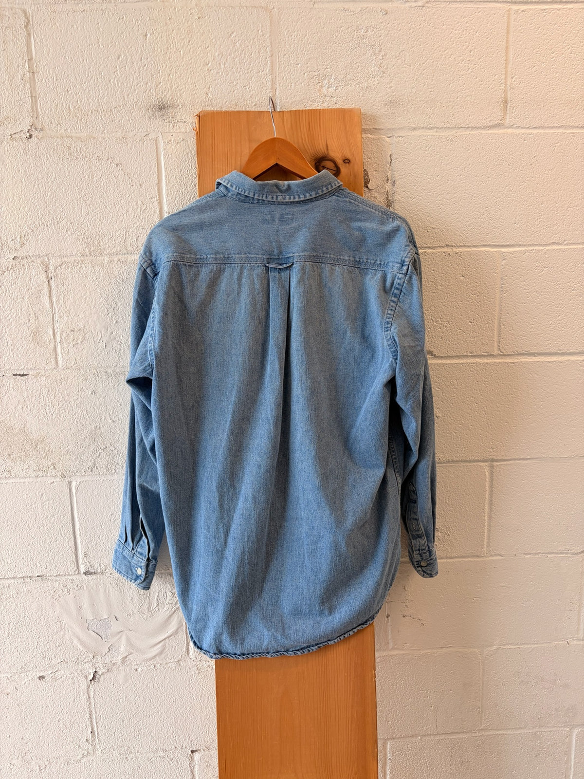 Vtg St John’s Bay Denim Button Up : M