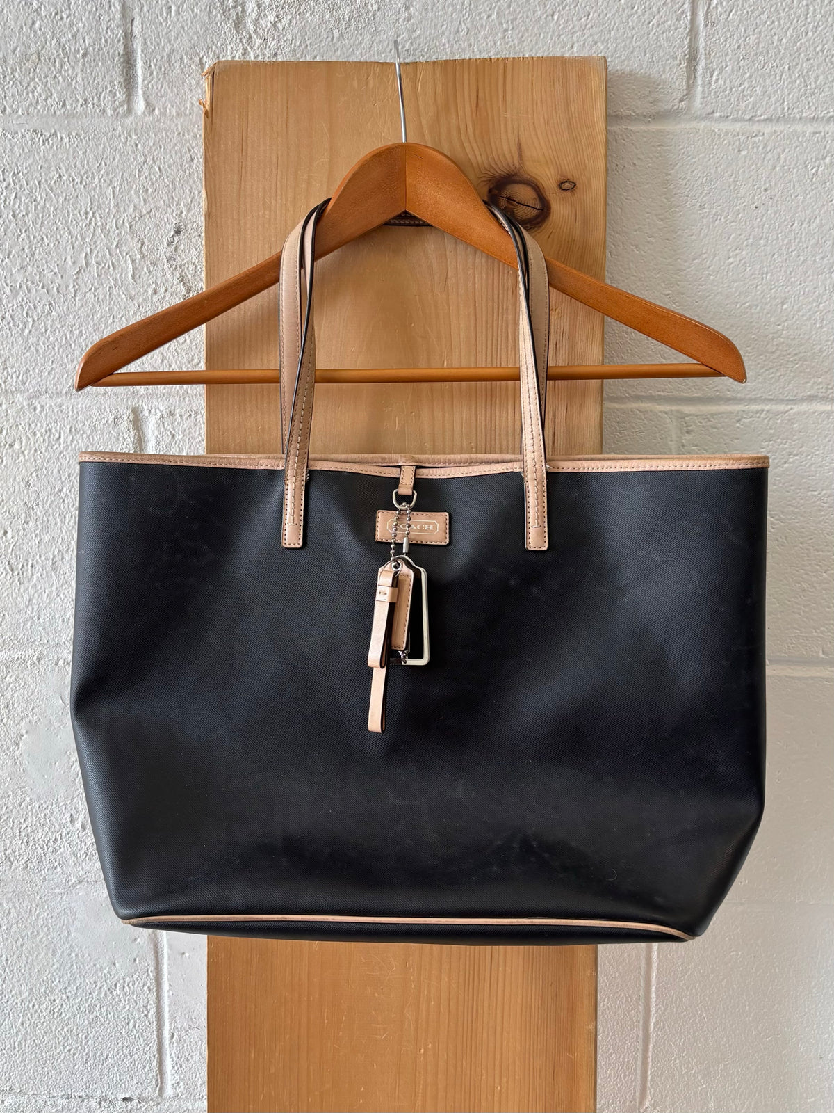 Coach Leather Tote Bag