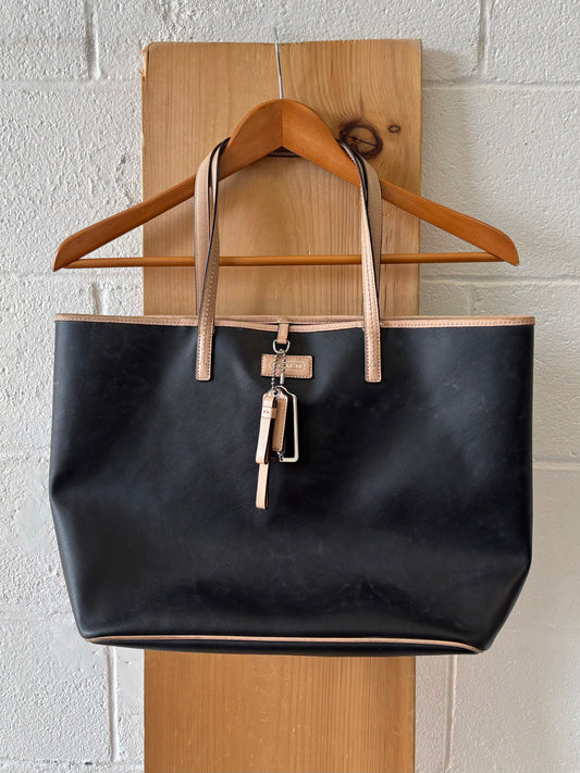 Coach Leather Tote Bag