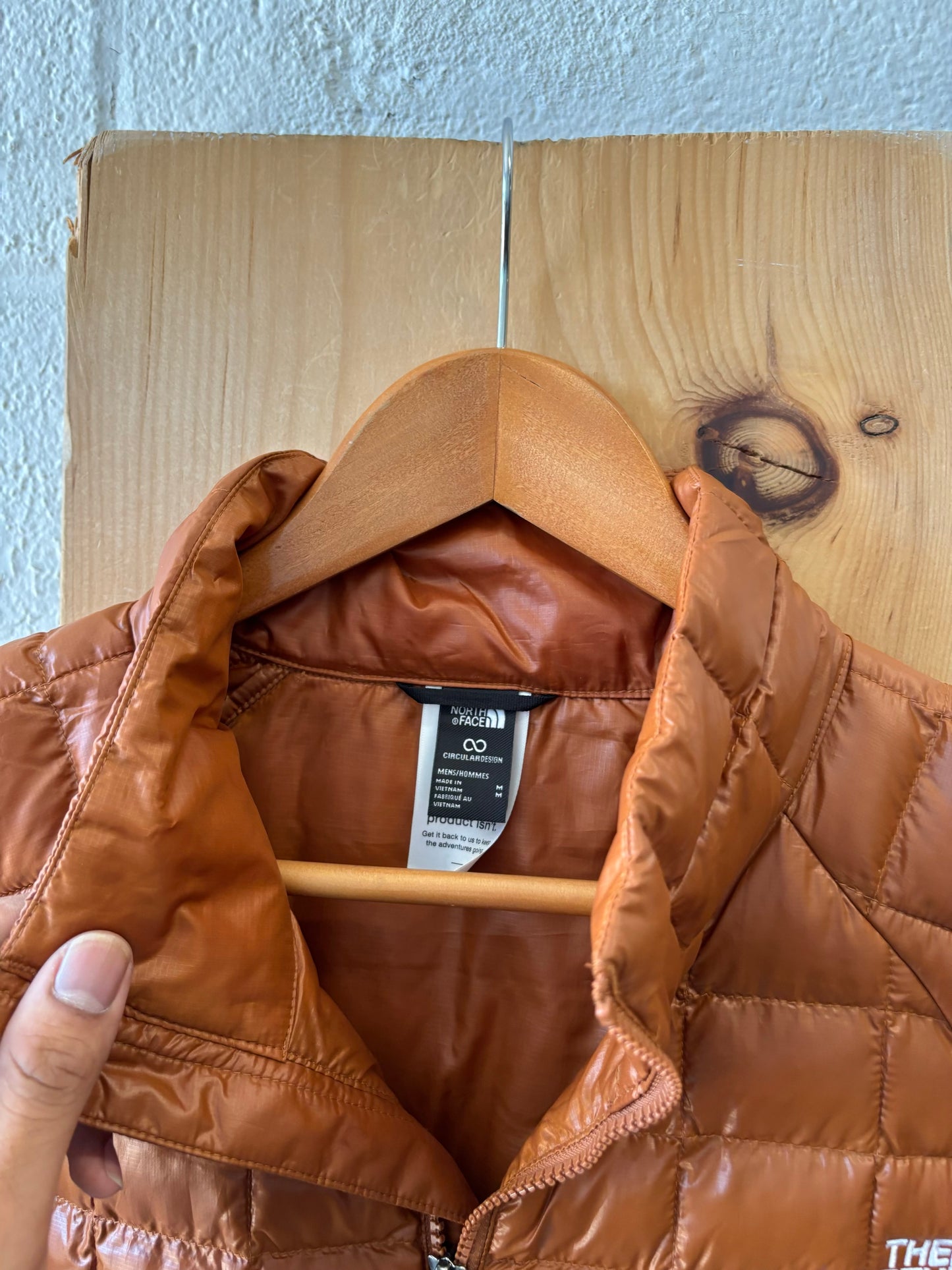 Burnt Umber North Face Thermoball Jacket : M