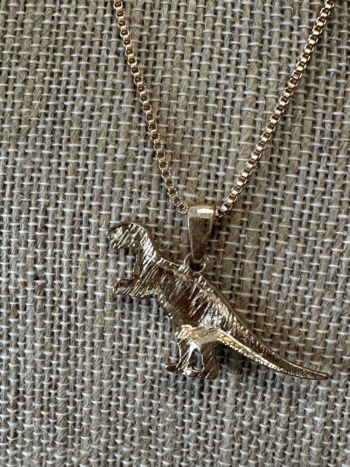 Disco T-Rex Necklace