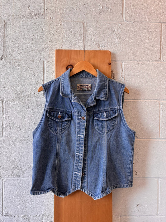 Classic Denim Vest : XL