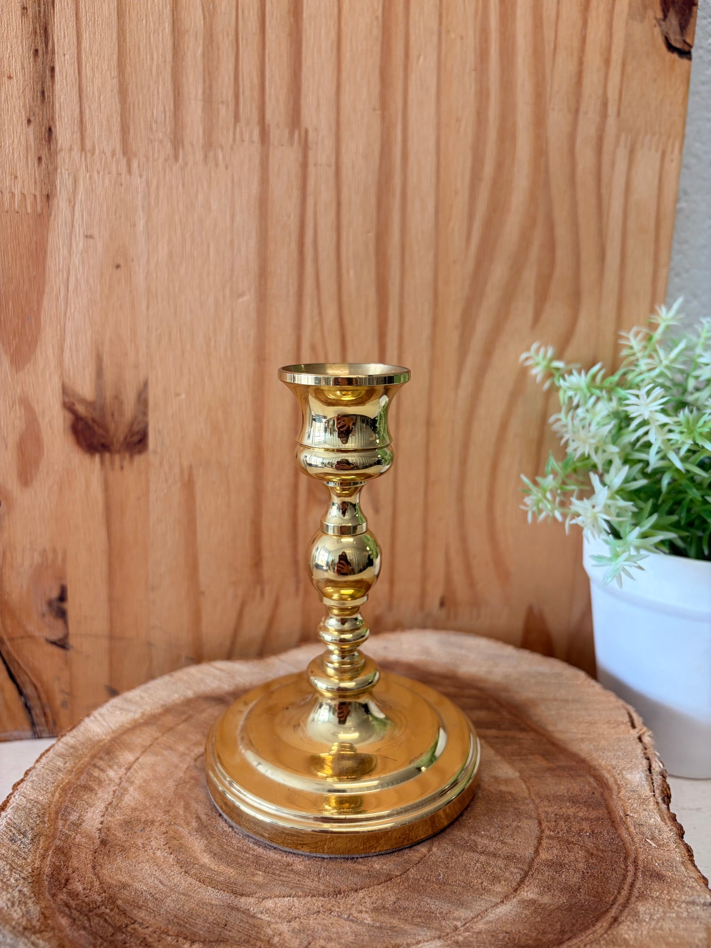 Vtg Baldwin Candlestick Holder