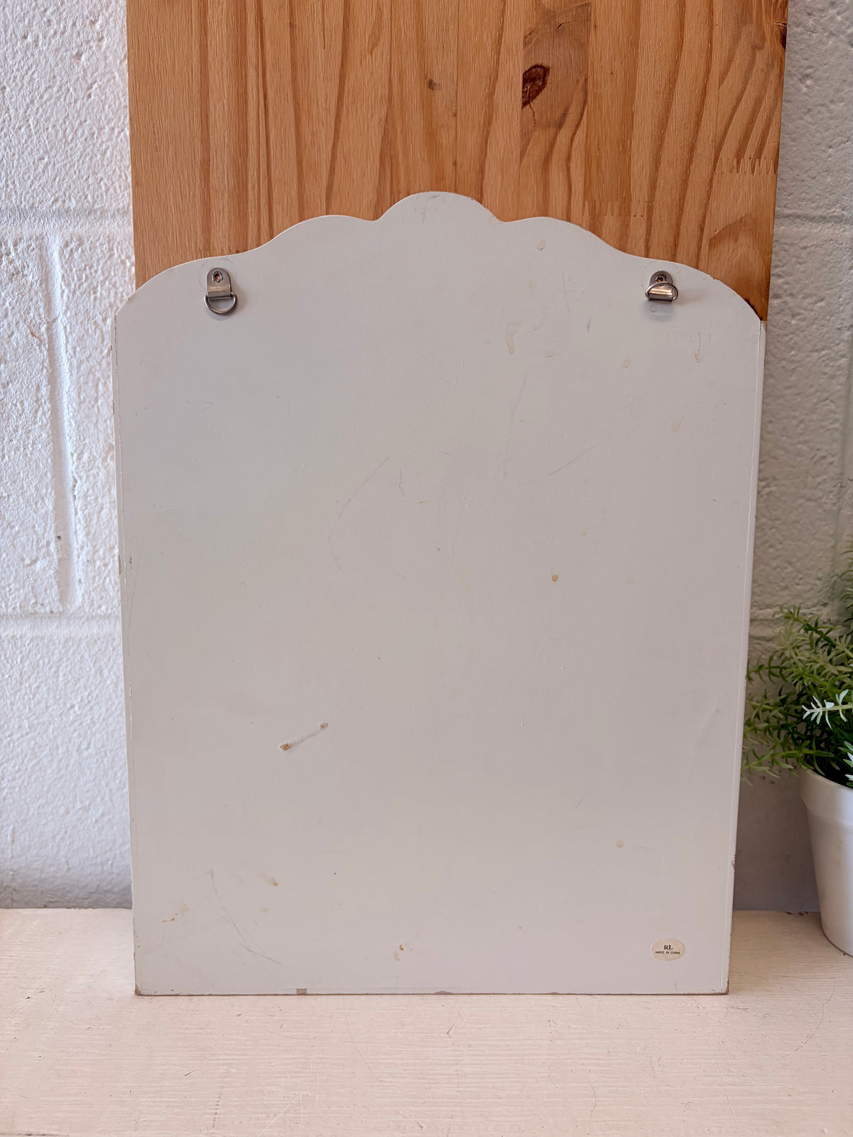 Little Green & White Shelf (Local Pick Up Only)