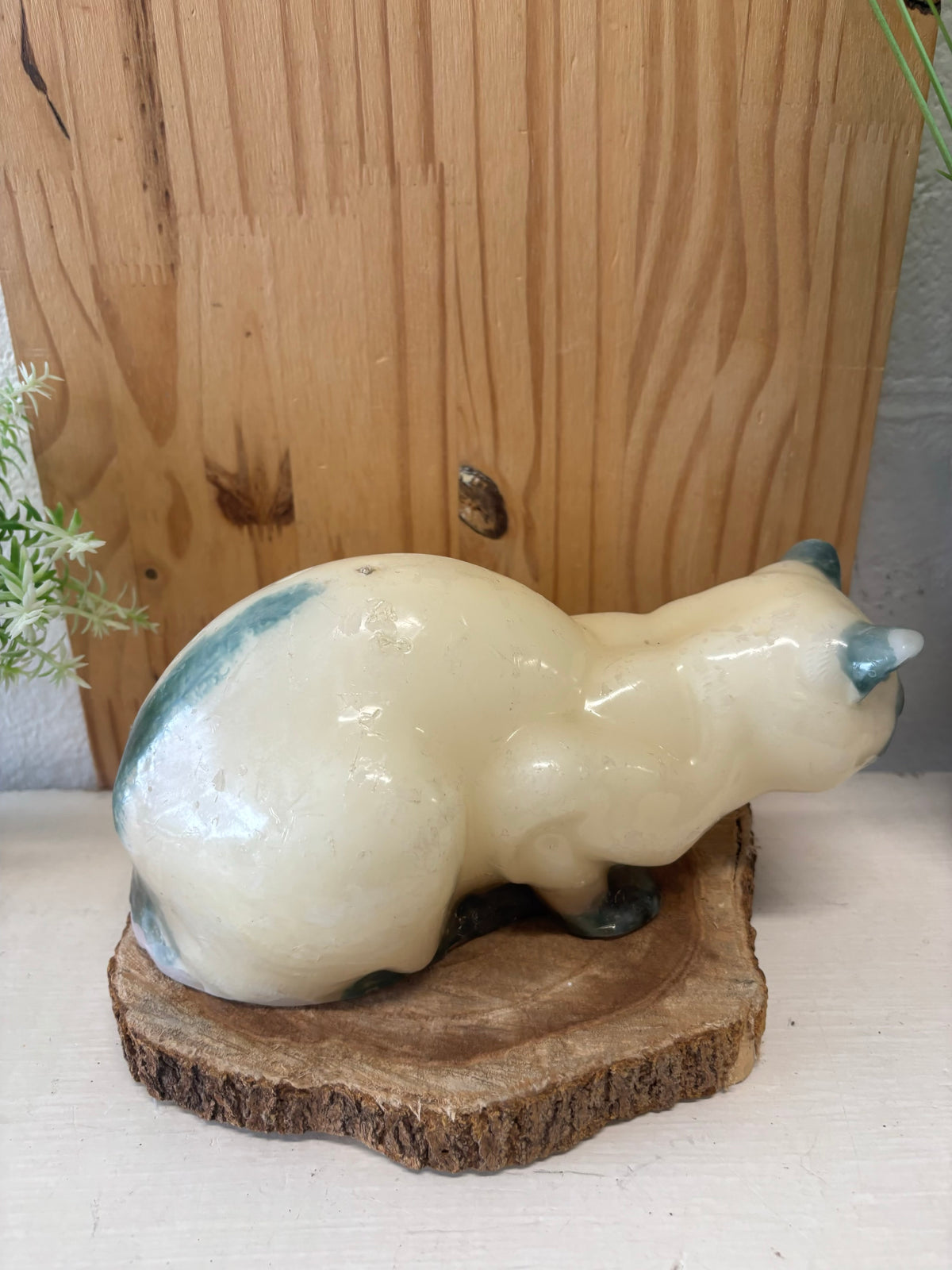 Vtg Cat Candle Figurine (Local Pickup Only)