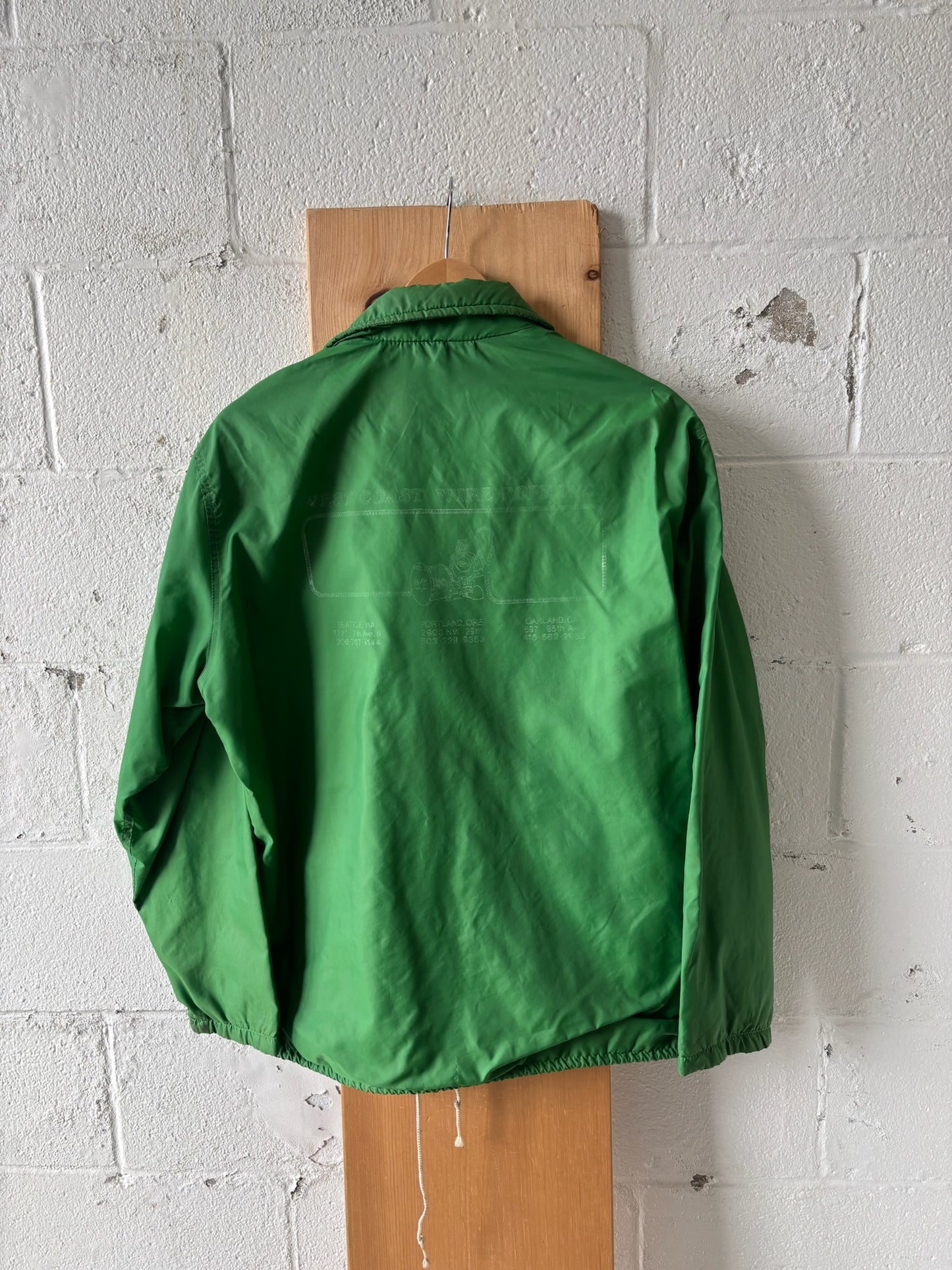 Vtg Faded Green Jacket : M