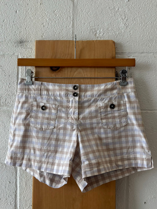 NY&Co Plaid Shorts : 32” W