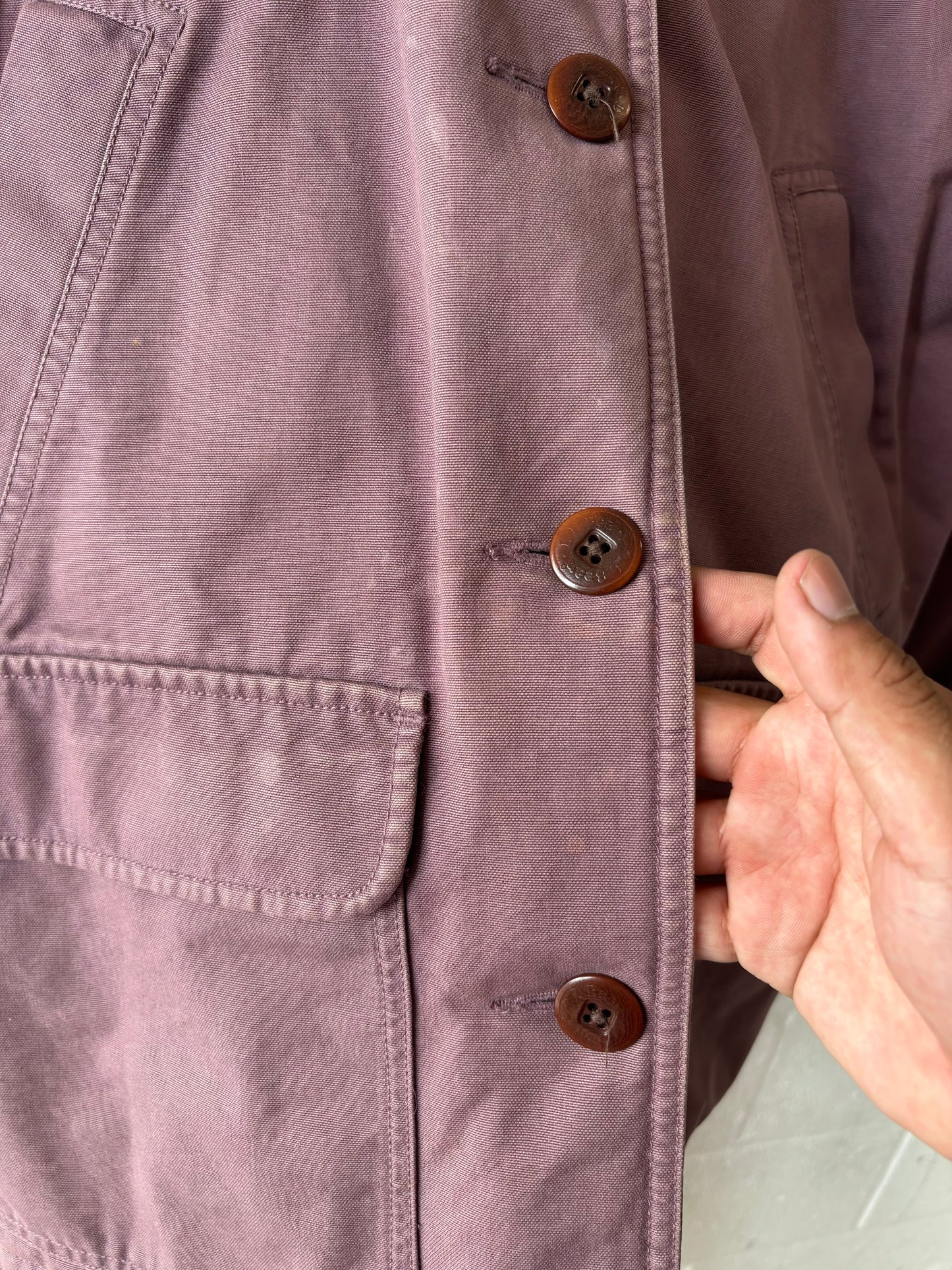Vtg L.L. Bean Purple Barn Coat : Petite S