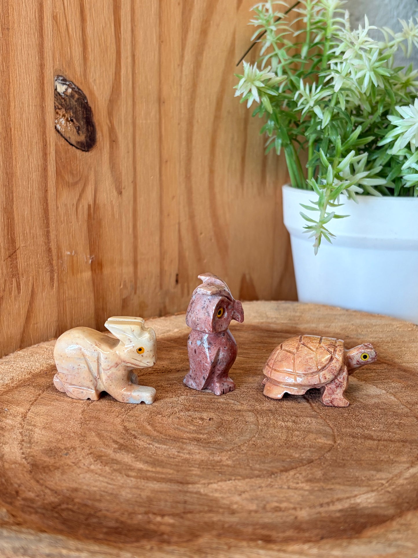 Little Stone Critter Trio