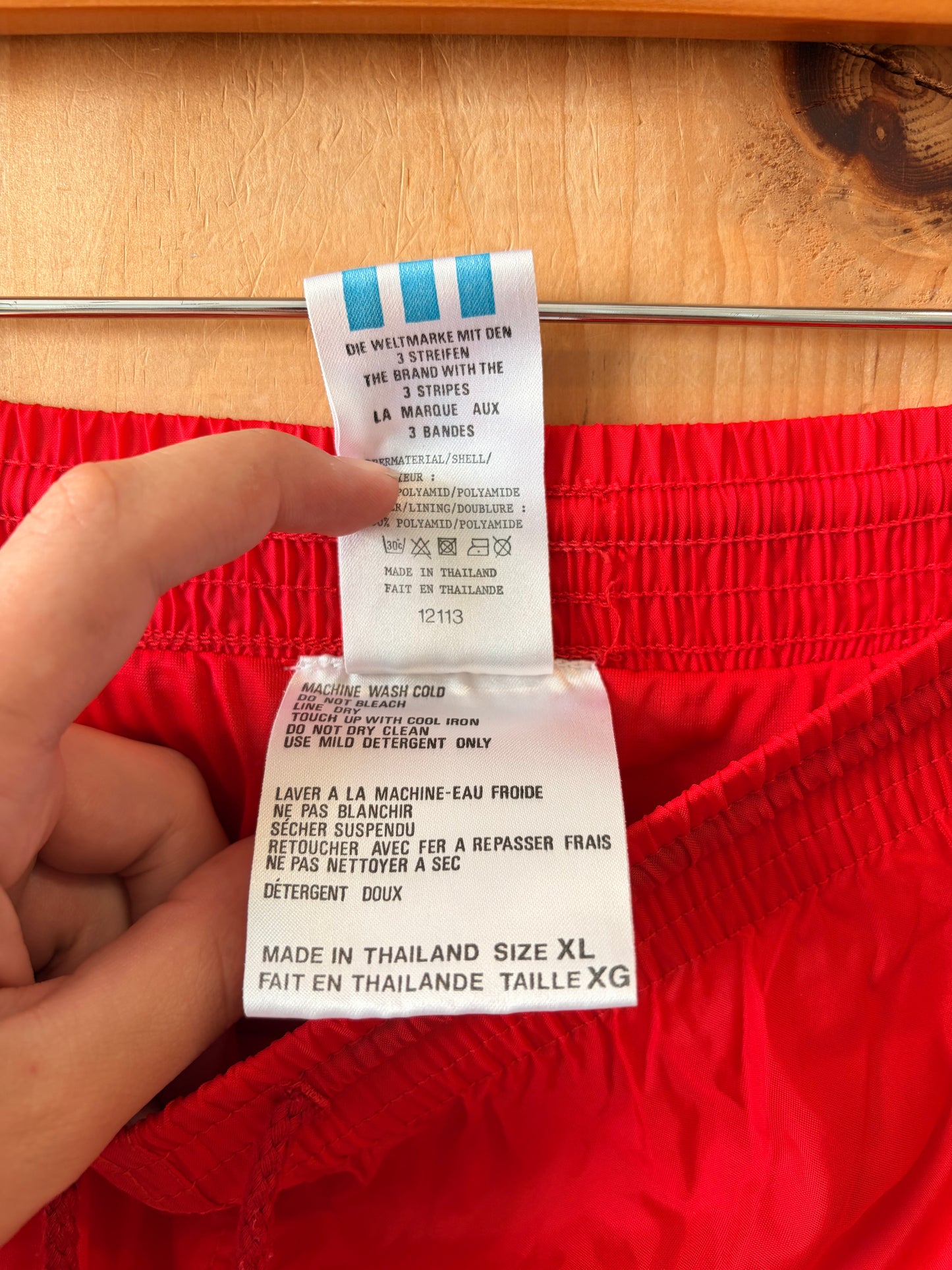 Red Adidas Shorts : XL
