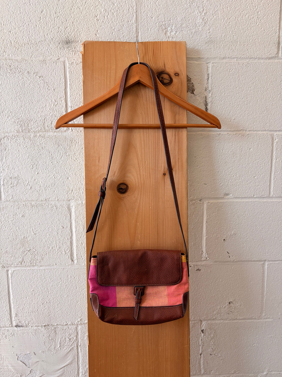 Colorful Plaid Crossbody