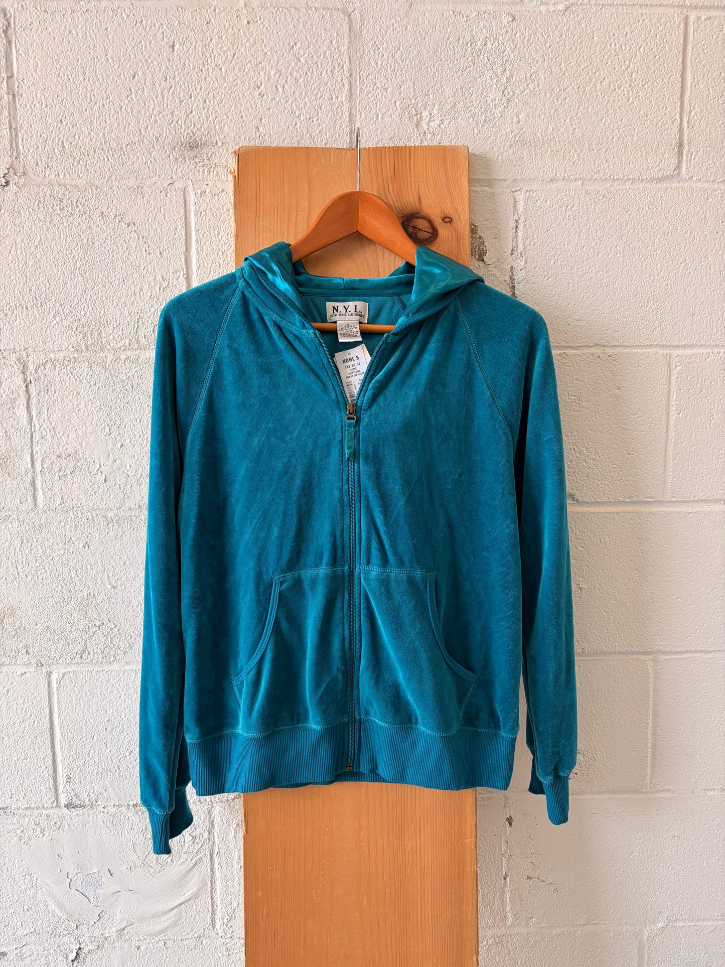 NWT Teal Matching Velour Lounge Set : L