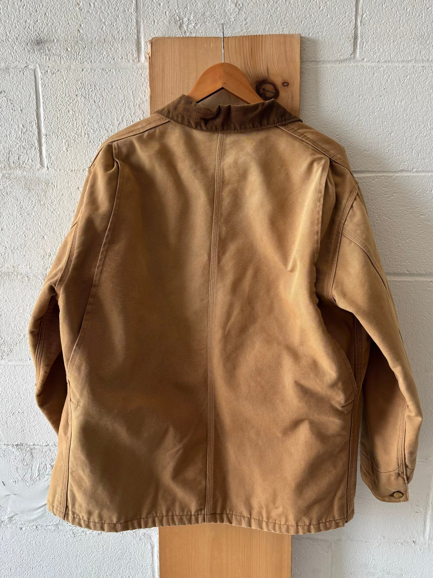 Vtg Carhartt Blanket Lined Chore Coat : XL