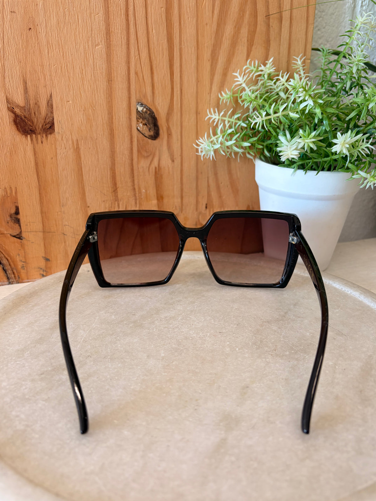 Square Side Shimmer Sunglasses (Local Pick Up Only)