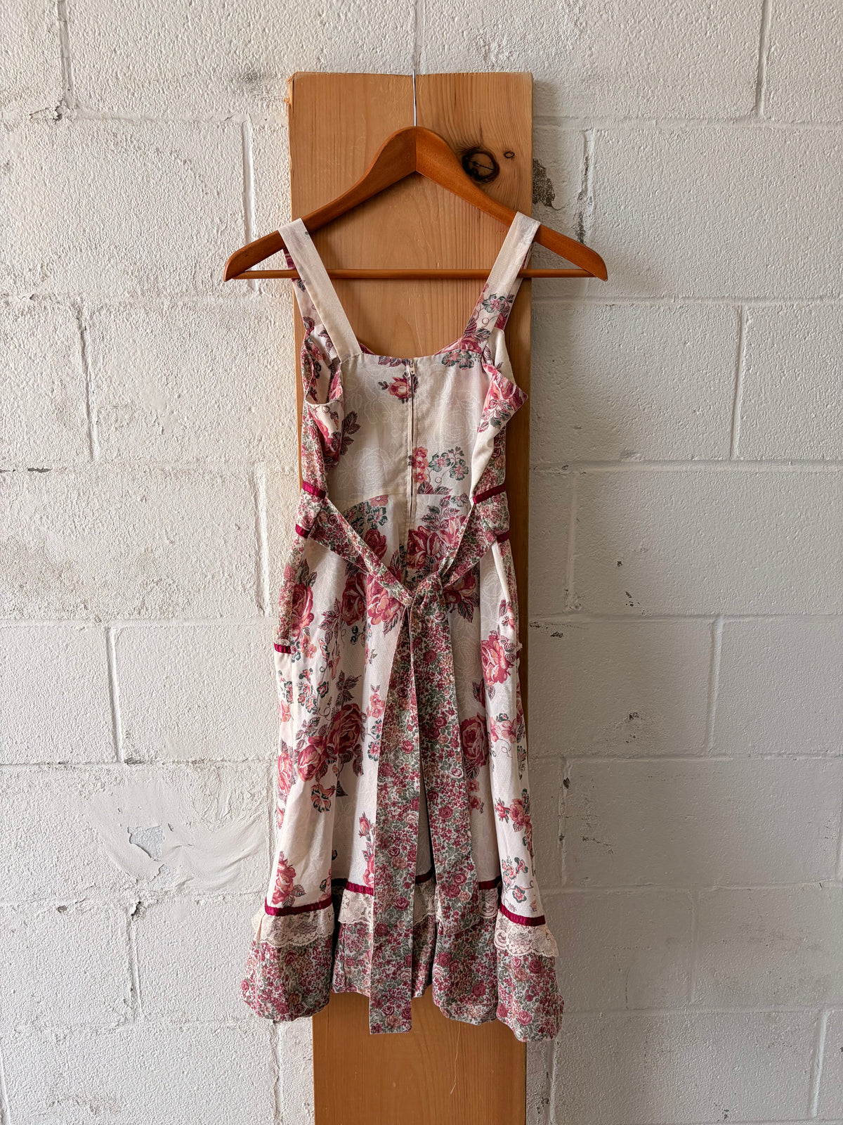 Vtg Prairie Dress : ~XS/S