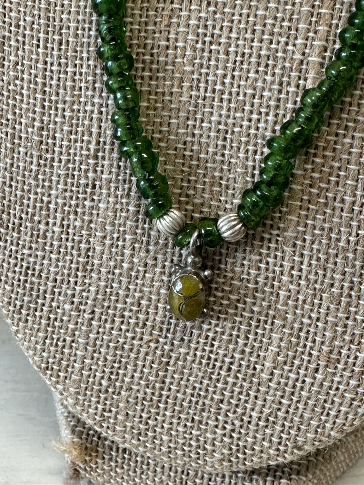 Tiny Turtle Beaded Necklace