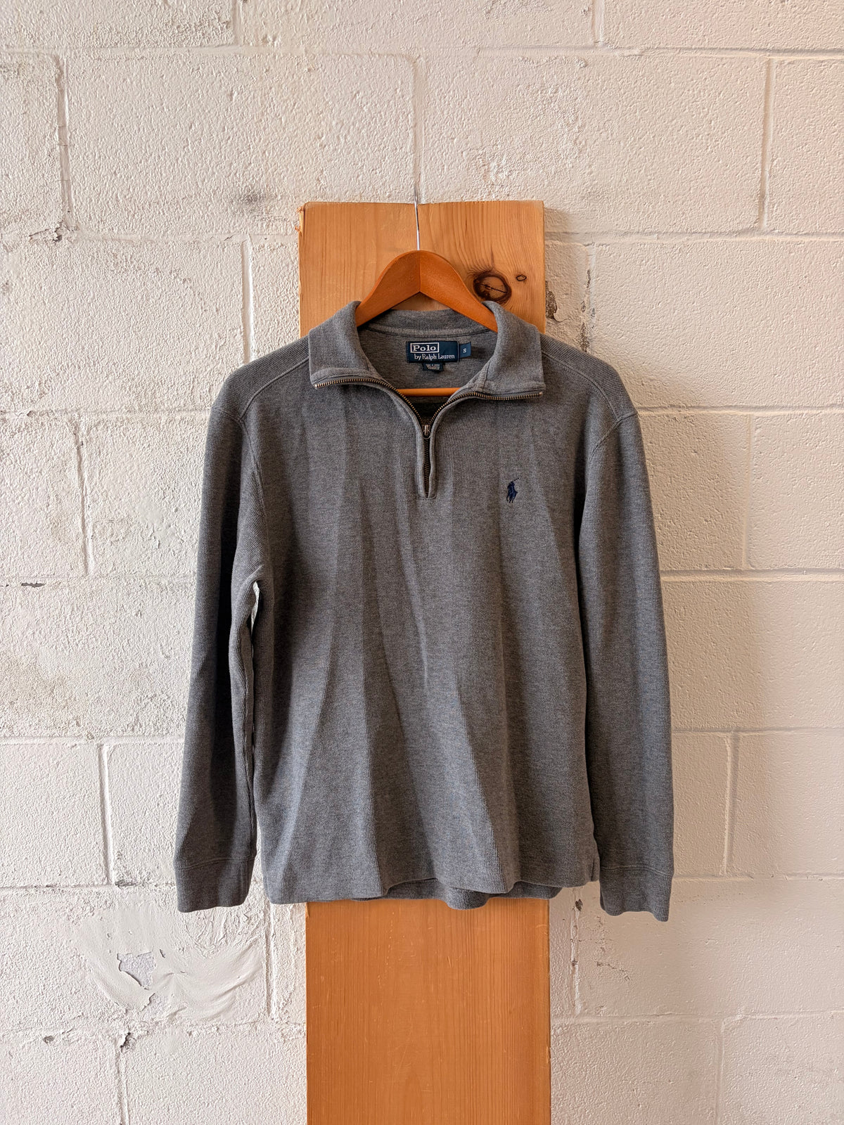 Gray Ralph Lauren Quarter Zip : S