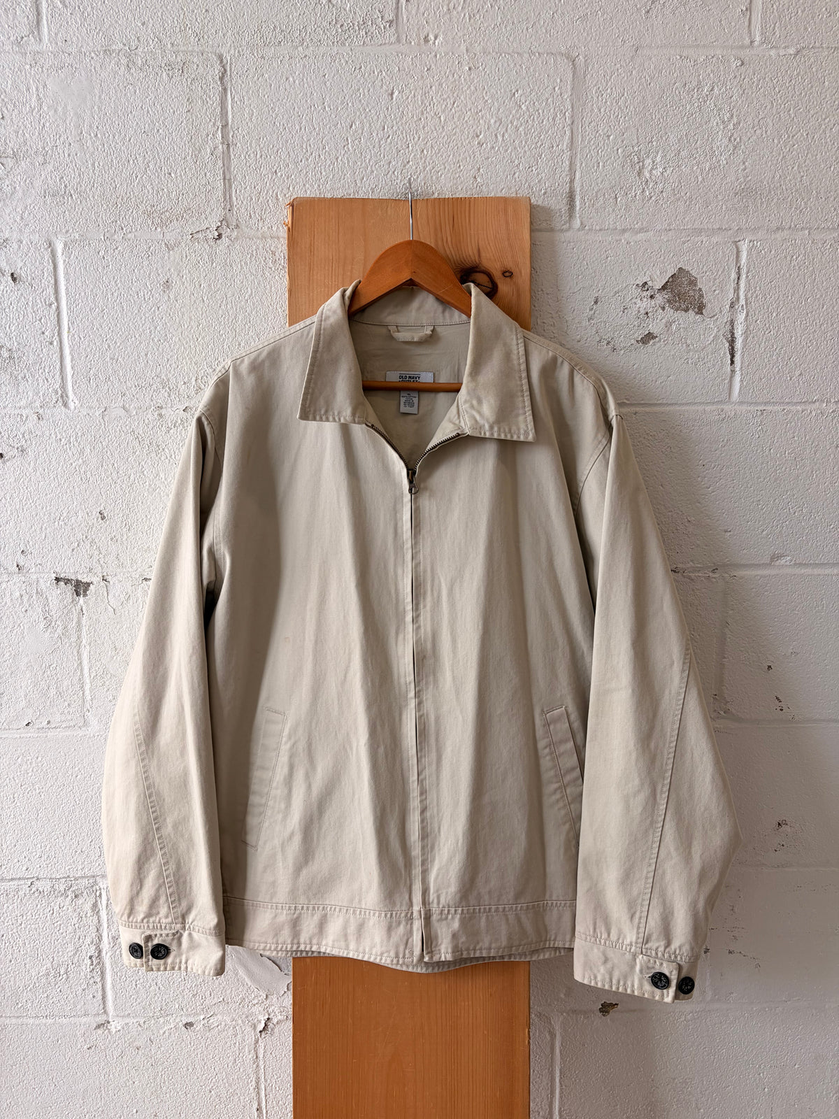 ‘03 Casual Light Khaki Jacket : XL