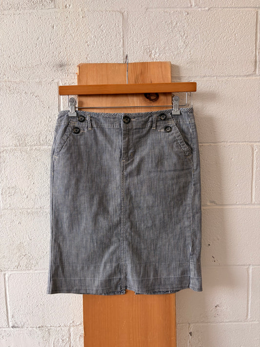 Pinstripe Skirt : 6