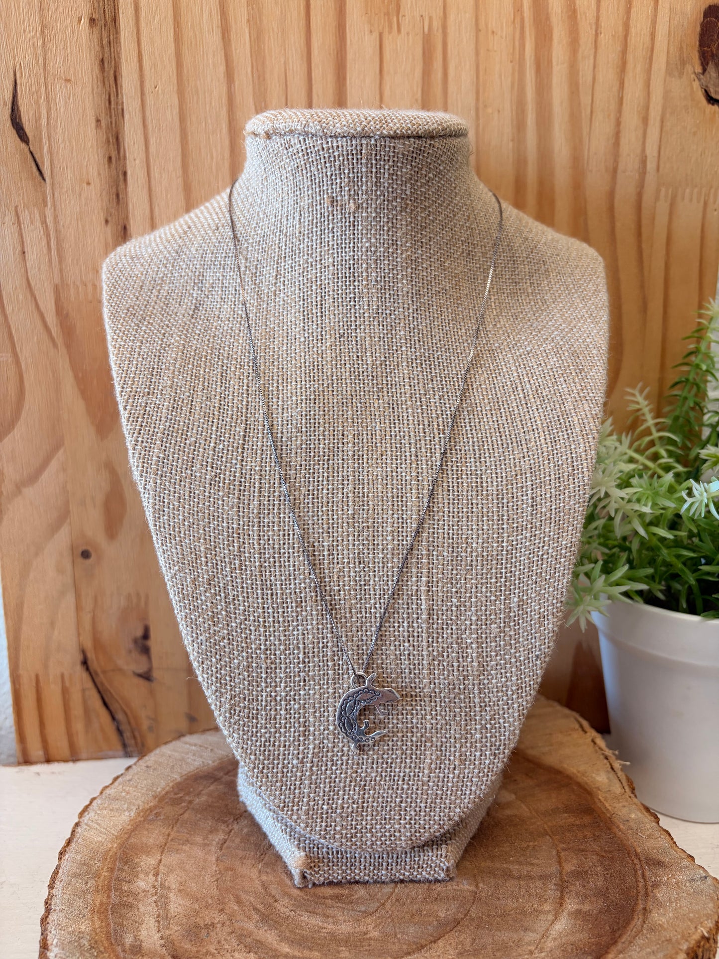 925 Silver Gecko Necklace