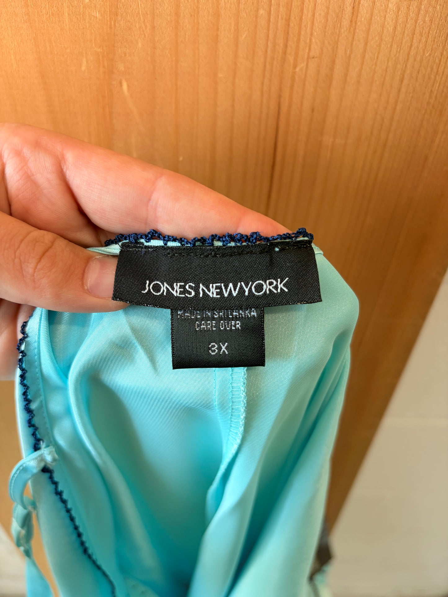 NWT Matching Light Blue Nightgown & Robe Set : 3X