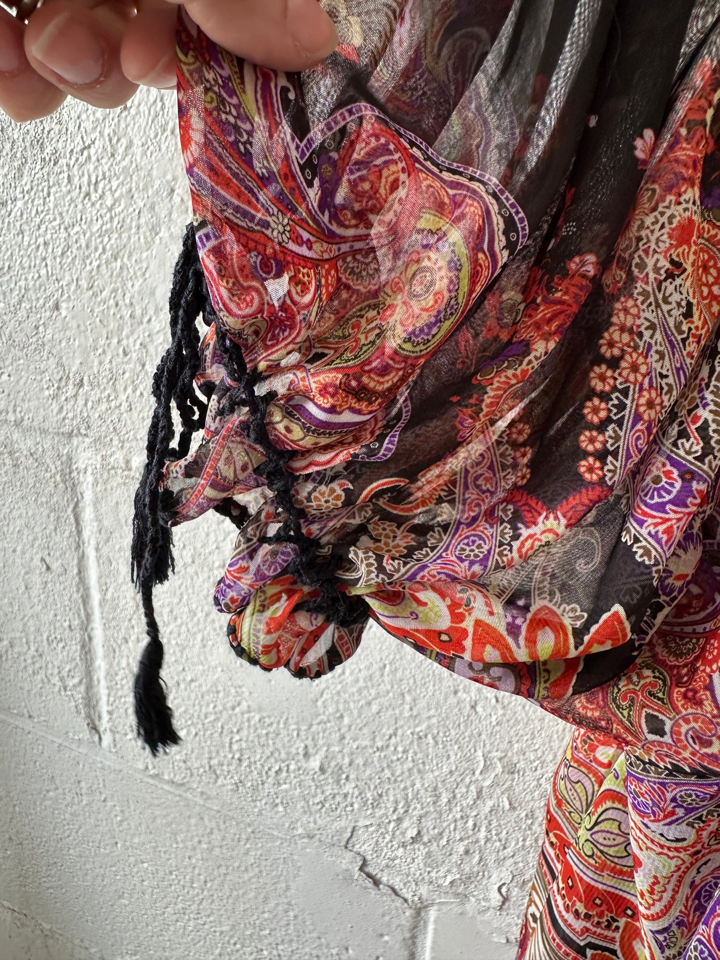 Semi Sheer Boho Top : 6