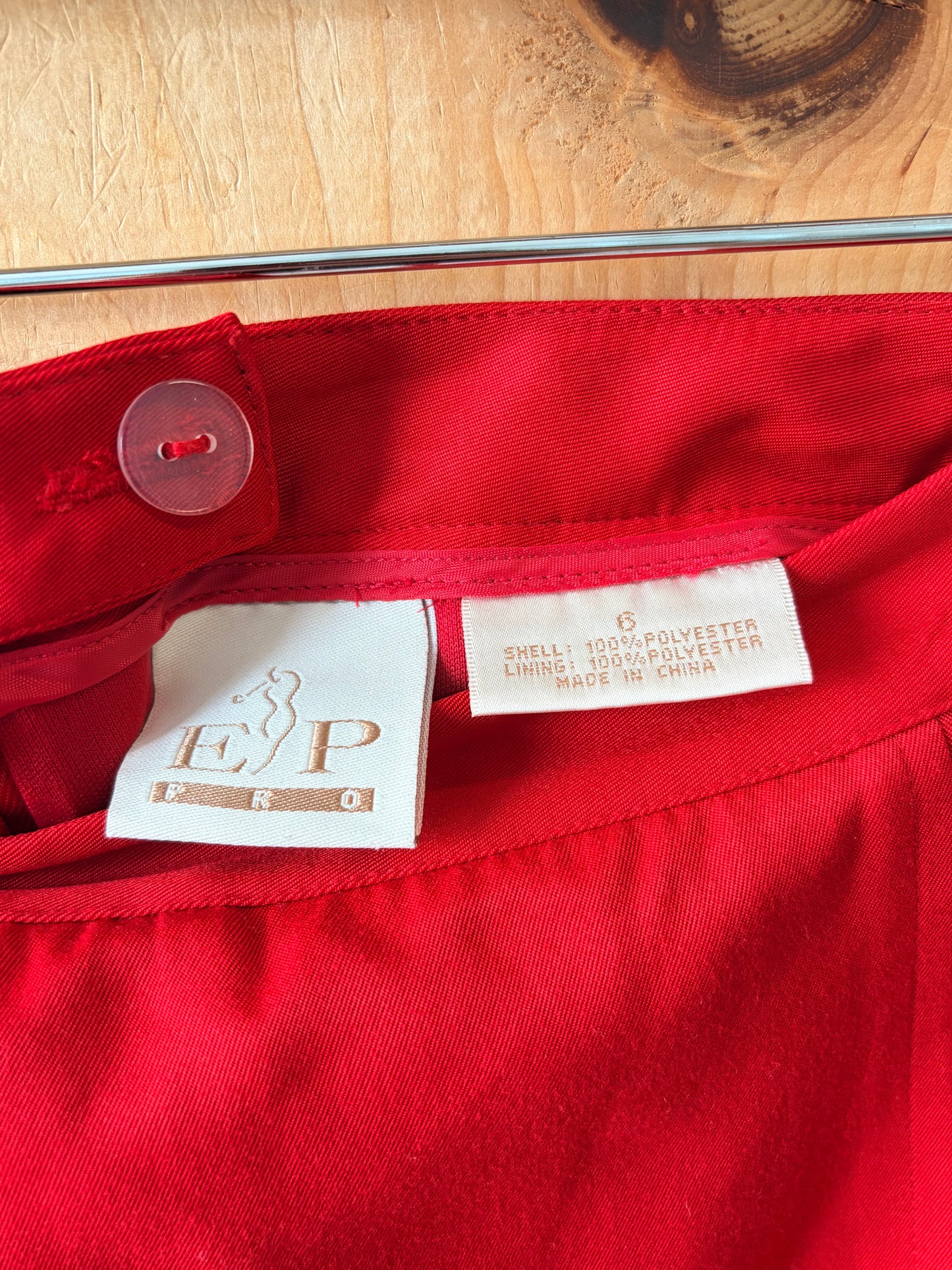 Red Golf Skort : 6