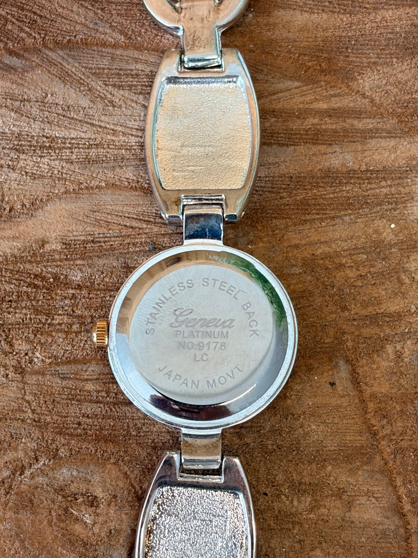 Two Tone Geneva Toggle Watch (Untested - As Is)