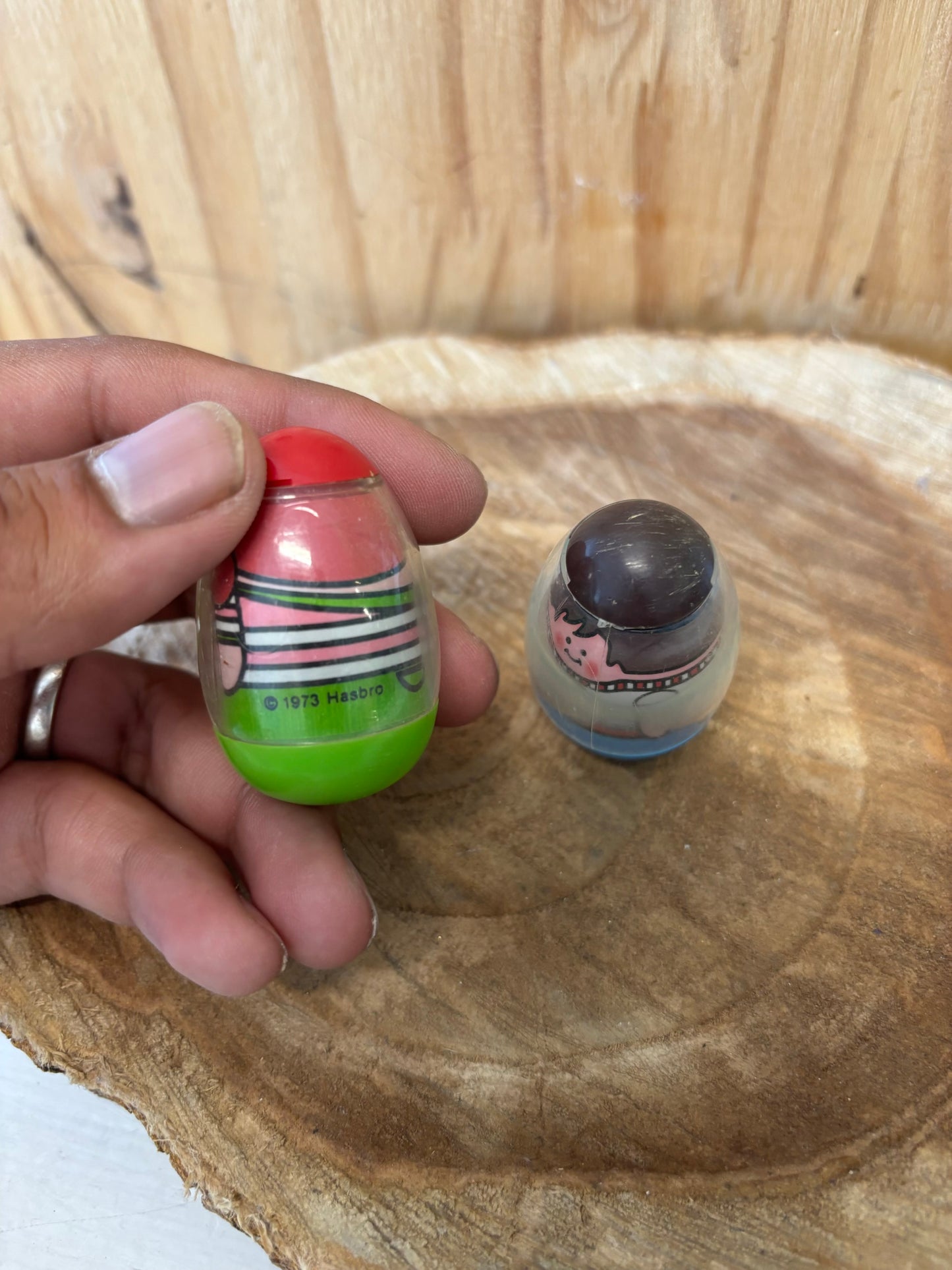 Vtg Pair of Weebles (Local Pickup Only)