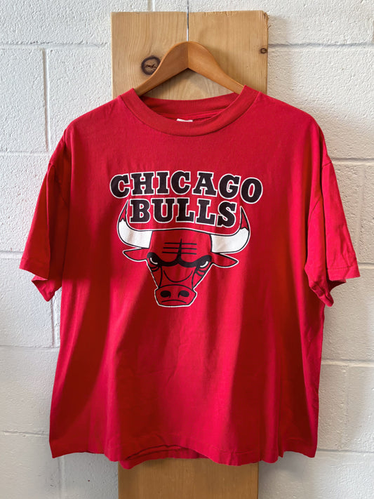 Vtg Chicago Bulls Tee : L