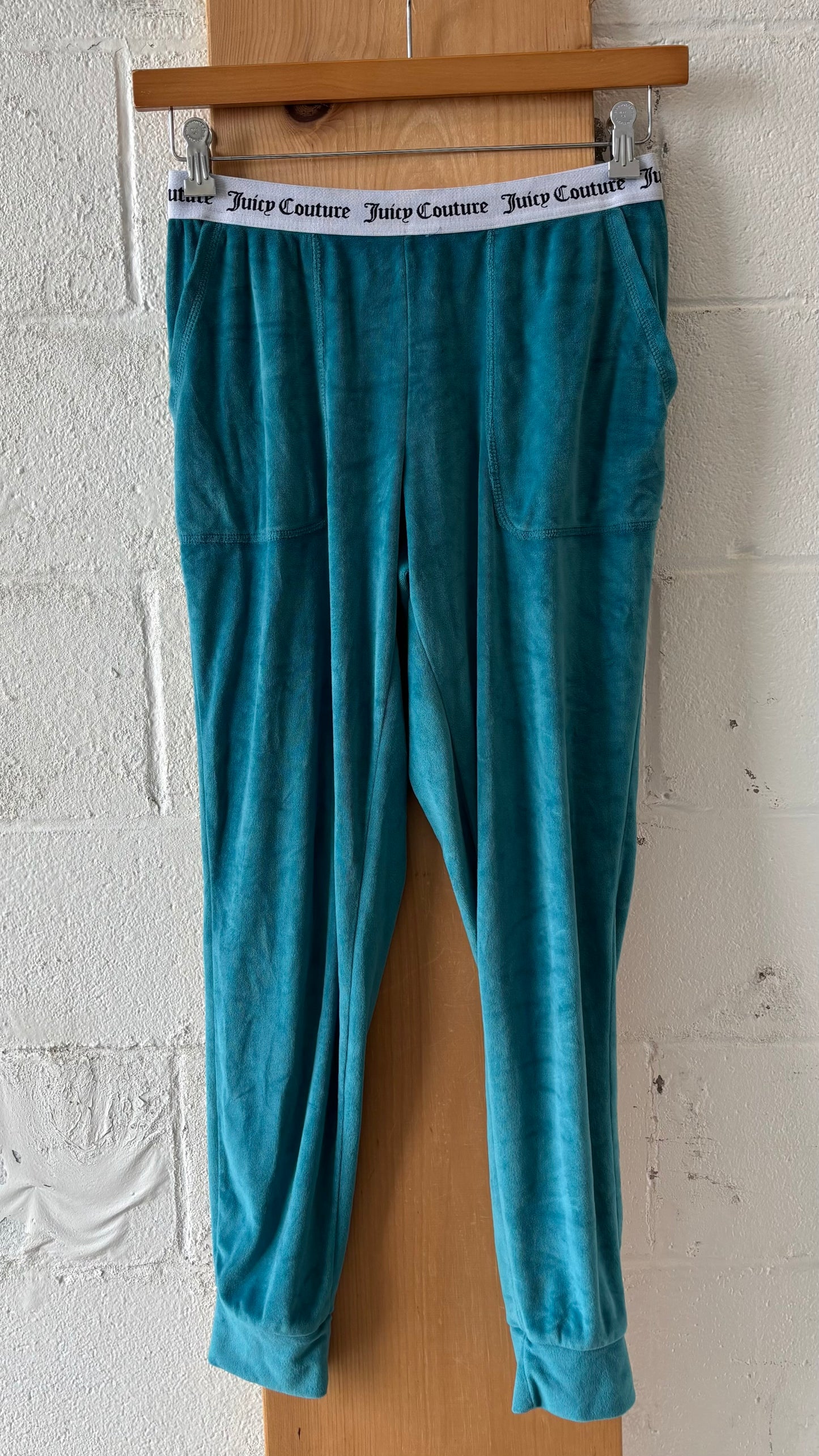 Teal Juicy Velour Set : S