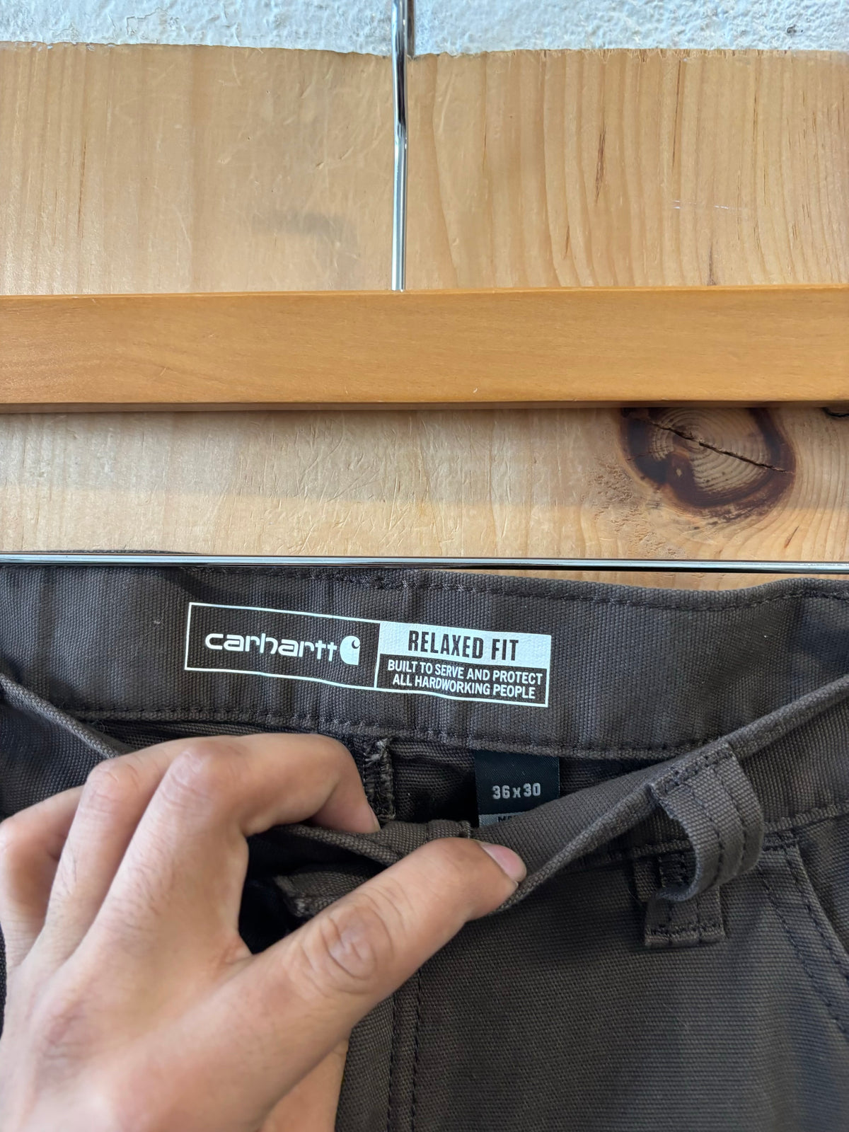 Brown Carhartt Pants : 36 x 30