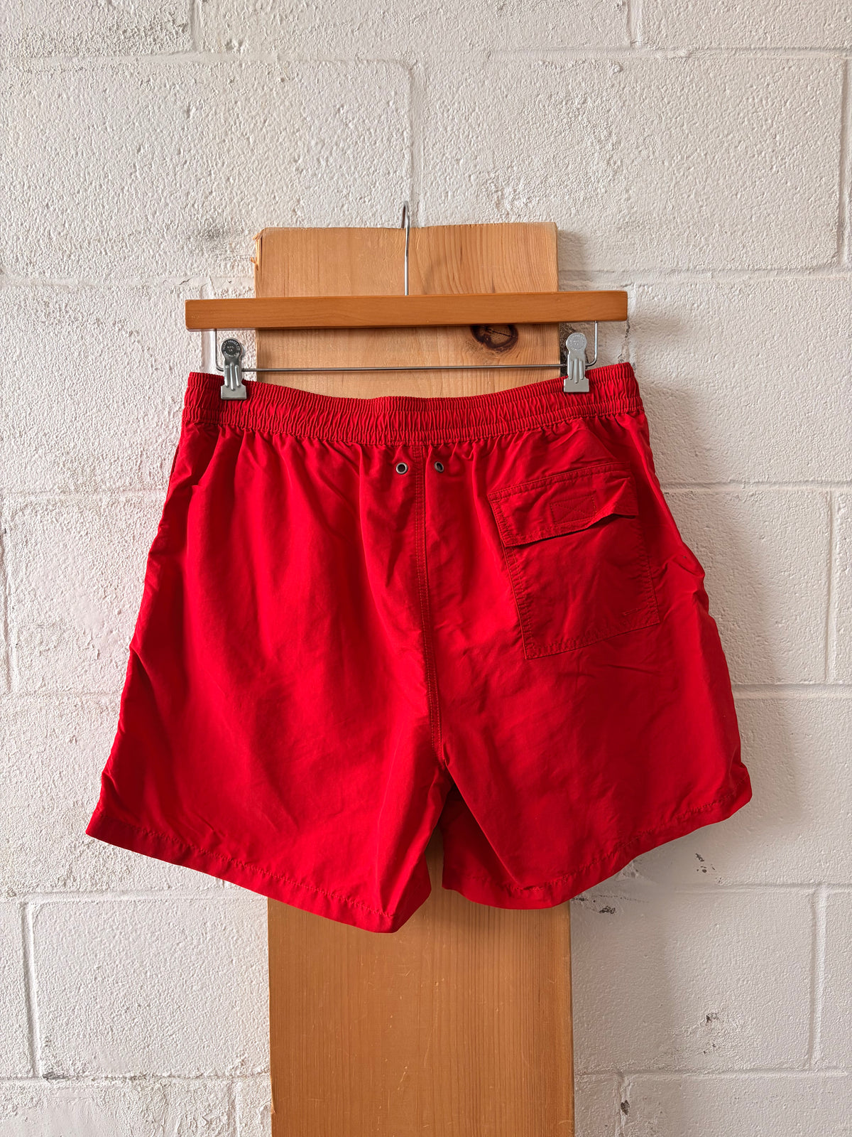 Red Ralph Lauren Polo Swim Shorts : XL