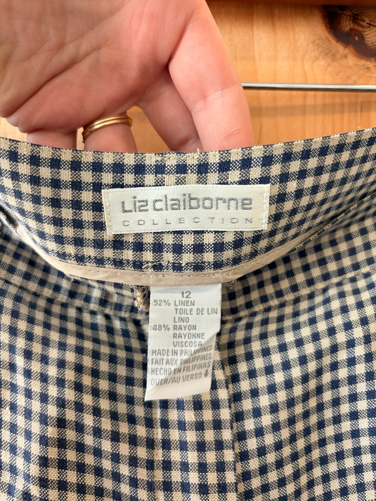 Gingham Trousers : 12
