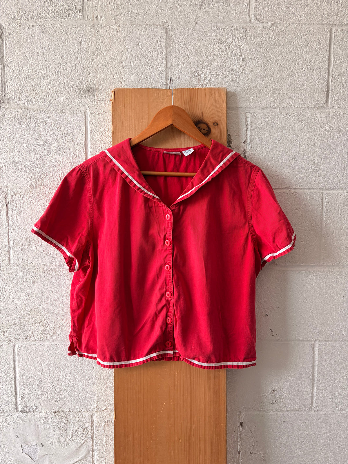 Vtg Sun River Sailor Top : XL