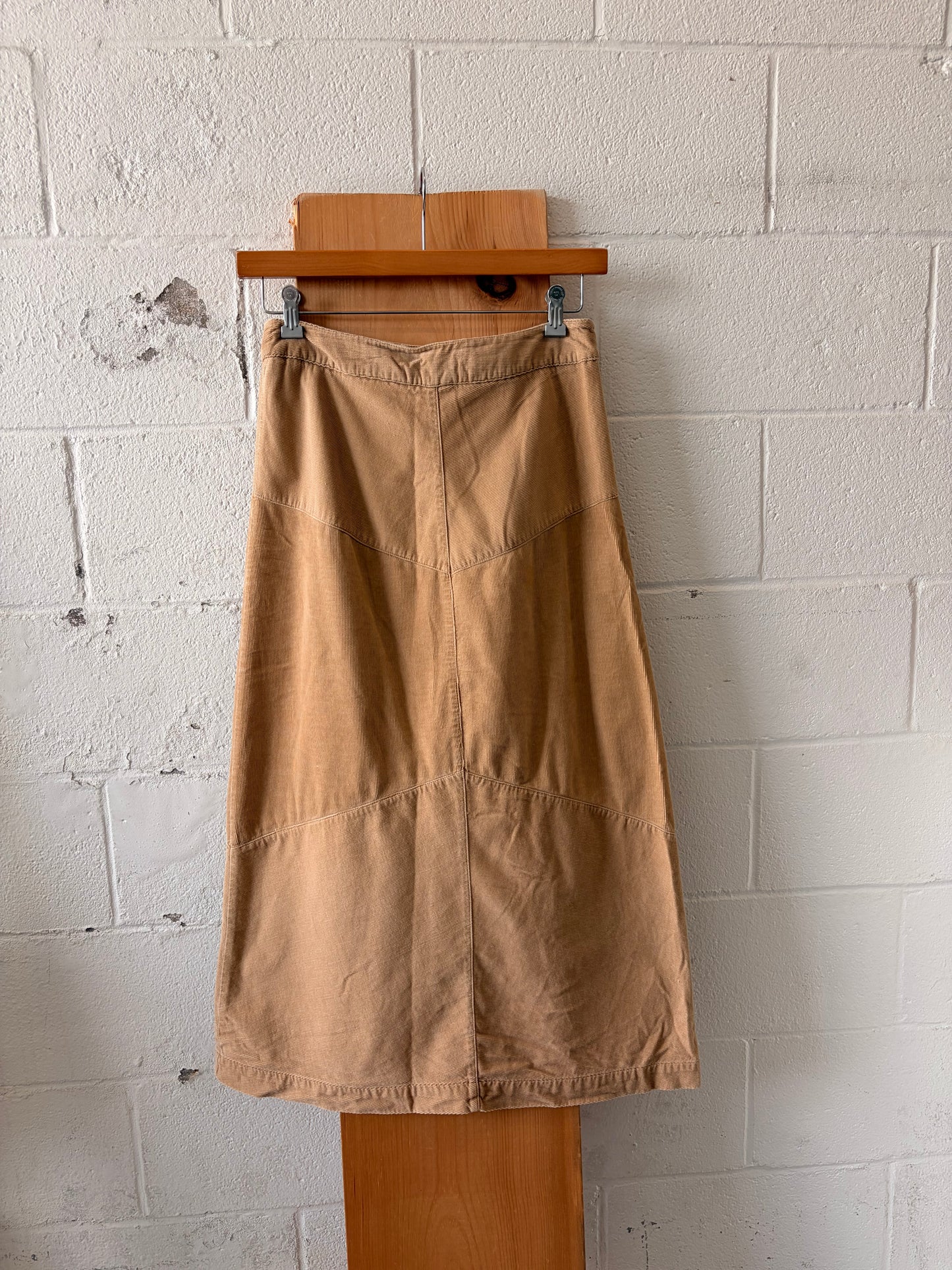 Corduroy Camel Skirt : 8