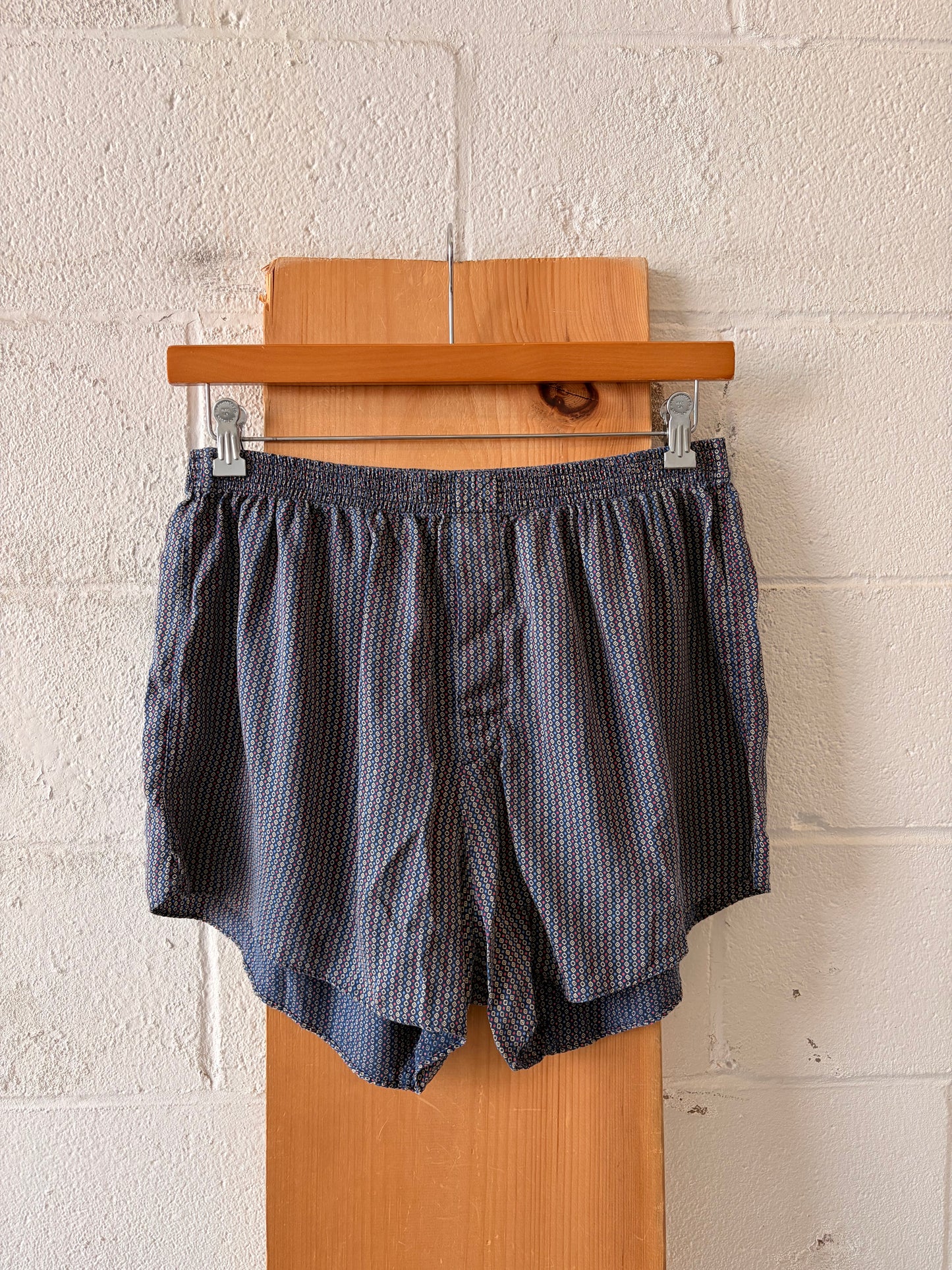 Vtg Silk Boxer Shorts : XL