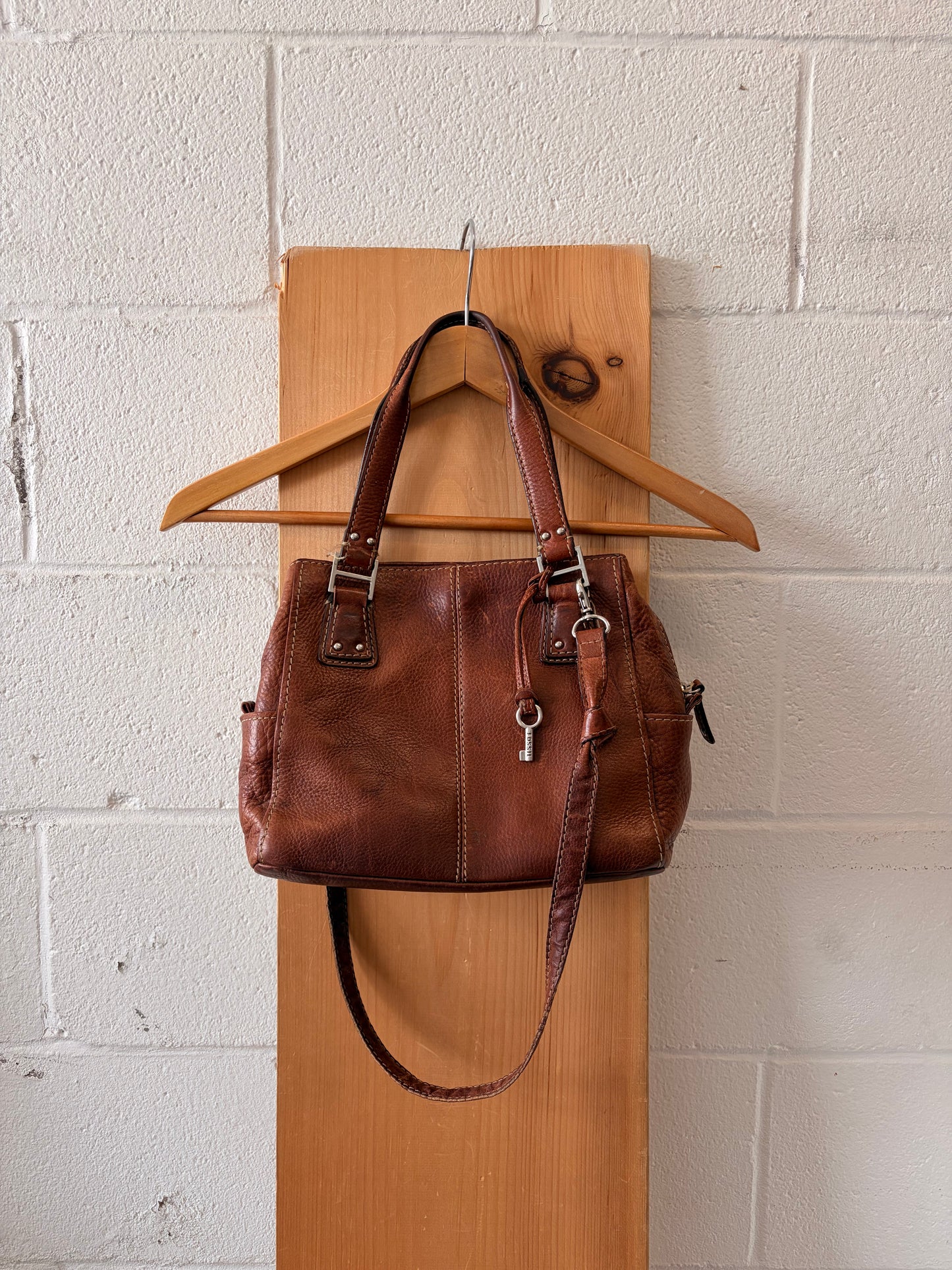 Brown Leather Fossil Purse