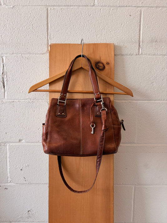 Brown Leather Fossil Purse